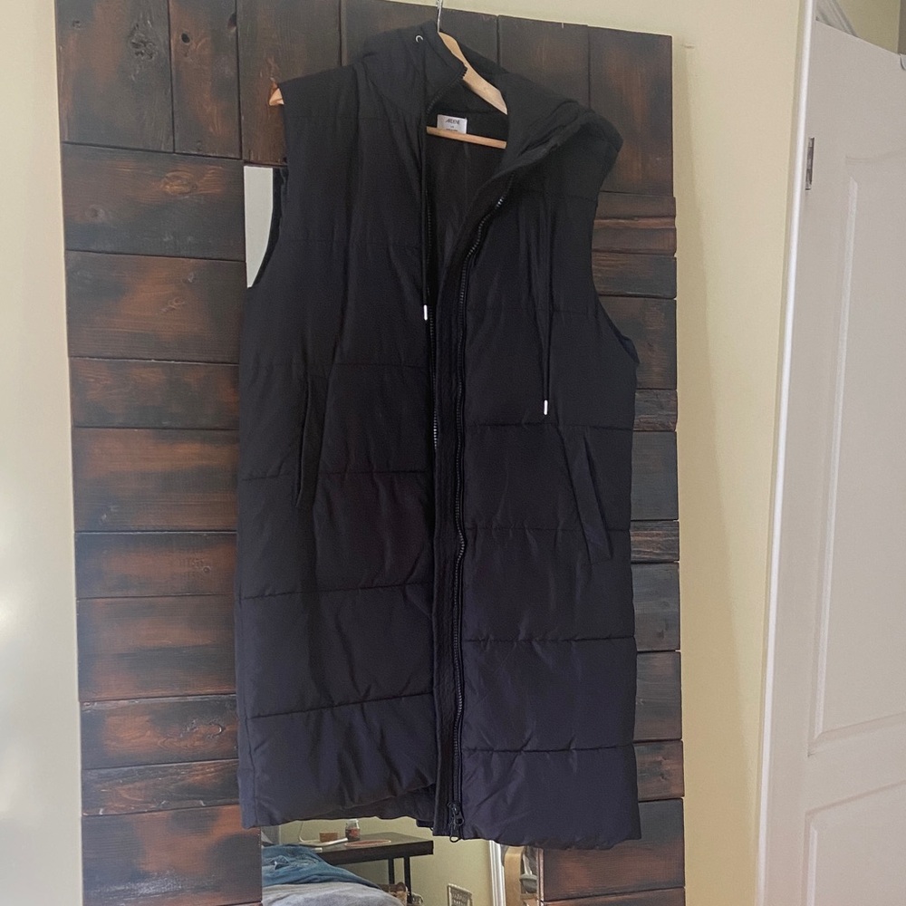 Ardene Black Puffer Vest